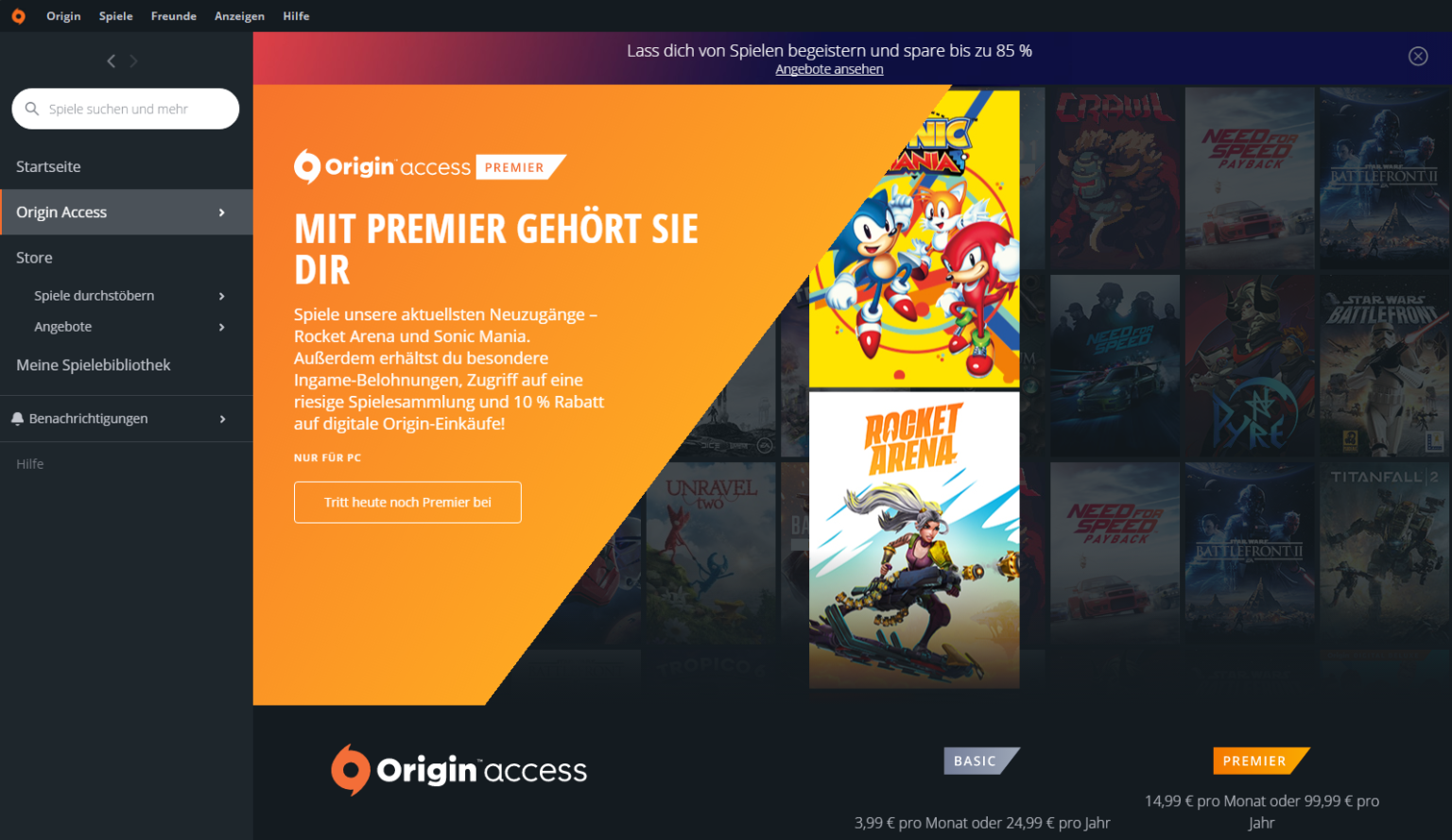 »EA Access« & »Origin Access« werden zu »EA Play« Gameslore