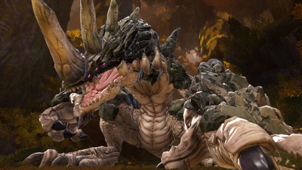 Screenshot von einem Monster