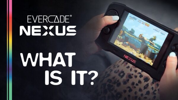 Evercade Nexus ab sofort erhältlich: Neue Retro-Handheld-Konsole mit Riesen-Display, Dual-Sticks und EverSync
