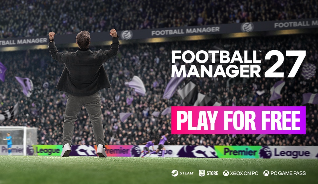 Football Manager 27 Kostenlos spielen Vorabversion Keyart