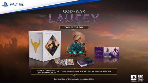 God of War Laufey: Streng limitierte Collector Box mit leuchtender Faye-Statue ab sofort vorbestellbar!