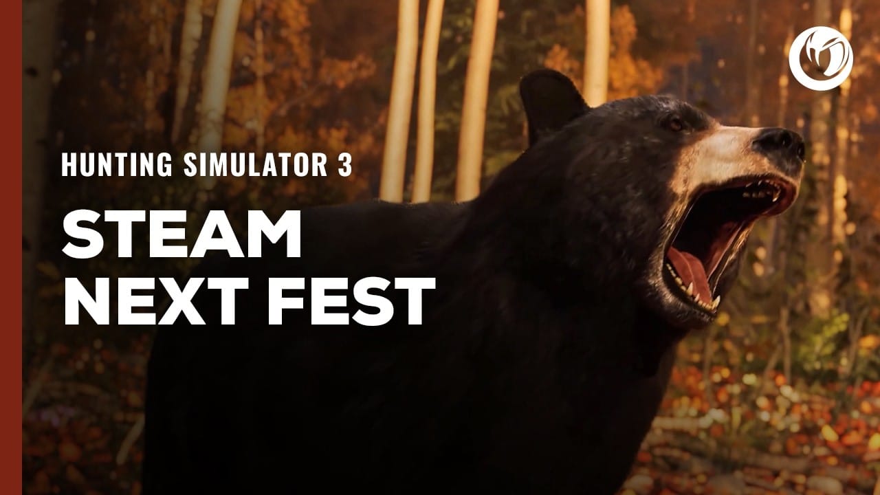 Hunting Simulator 3 Demo Steam Next Fest Key Art NACON