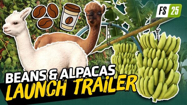 Landwirtschafts-Simulator 25: Beans und Alpacas Expansion ab sofort erhältlich