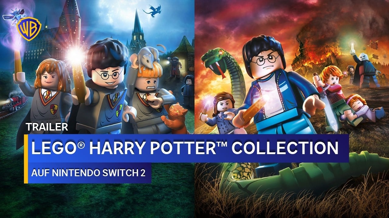 LEGO Harry Potter Collection Nintendo Switch 2 Key Art Launch