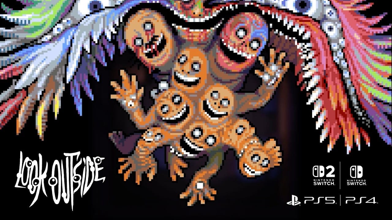 Look Outside Survival Horror RPG Konsolen Release Keyart