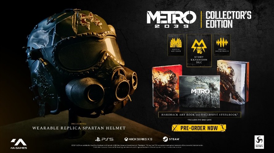 METRO 2039 Collectors Edition mit Spartaner Helm