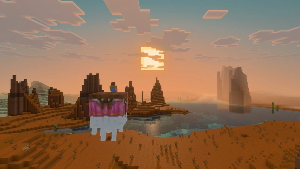 Minecraft Nintendo Switch 2 Vibrant Visuals Screenshot
