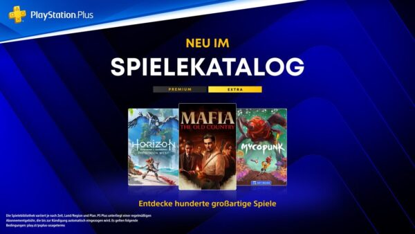 PlayStation Plus im Oktober: Mafia: The Old Country, Horizon Forbidden West und Grusel-Nachschub für Extra & Premium!