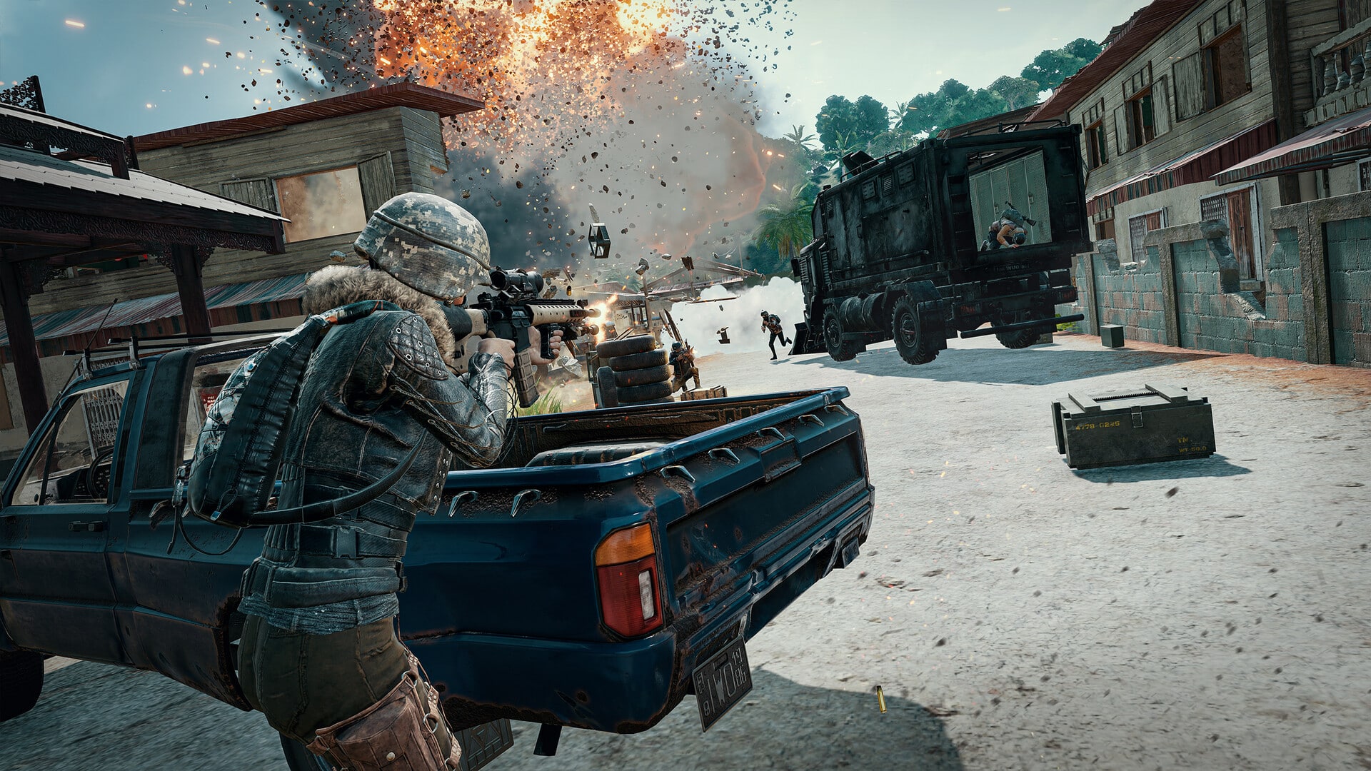 PUBG Battlegrounds Battle Royale Squad Action