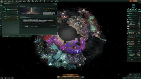 Stellaris Willpower Galaktische Hallen