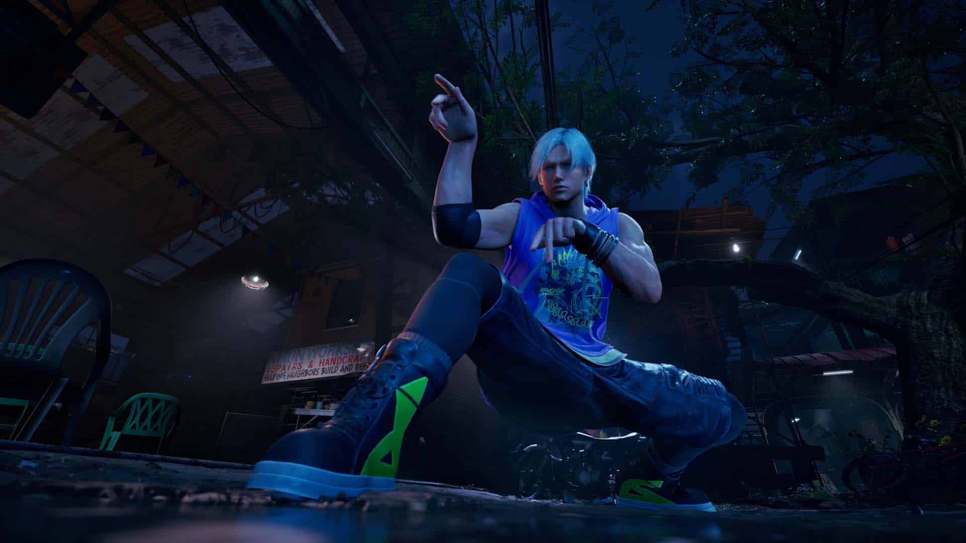 Virtua Fighter Crossroads Lionel im Straßenkampf
